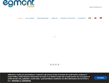 Tablet Screenshot of egmontviaggi.it